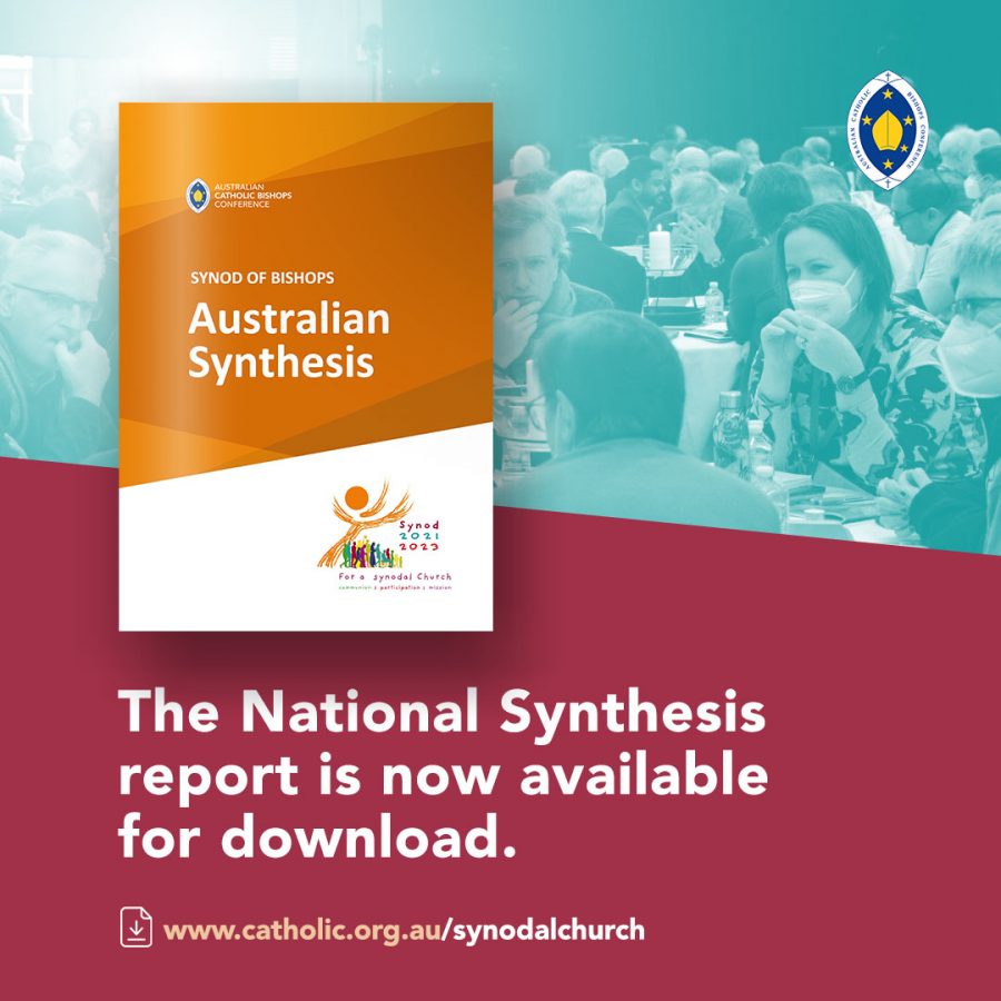 The Australian synthesis draws from the local diocesan consultations that took places between October 2021 and March 2022, after which diocesan reports were prepared. Countries around the world are producing national syntheses that will assist the Secretariat of the Synod of Bishops in its ongoing work to prepare the international gathering in Rome in October 2023.